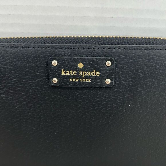Kate Spade Wallet Women's Color Black New York Grove Street Neda Leather - Picture 3 of 12